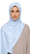 Hijab jersey liquide - Blue Sky